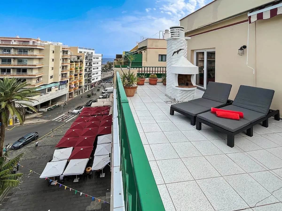 شقة Large Penthouse With Sunny Terrace بويرتو ذي لا كروز 0*,