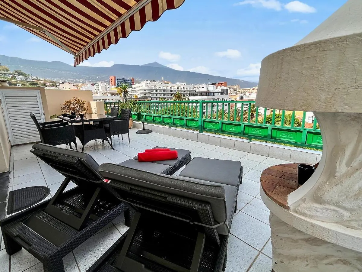شقة Large Penthouse With Sunny Terrace بويرتو ذي لا كروز